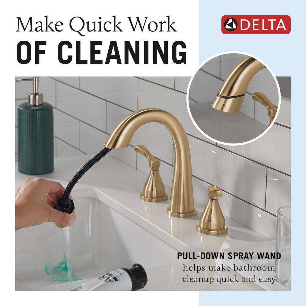 Stryke - Widespread Bathroom Faucet - 1.2 GPM At 60 PSI