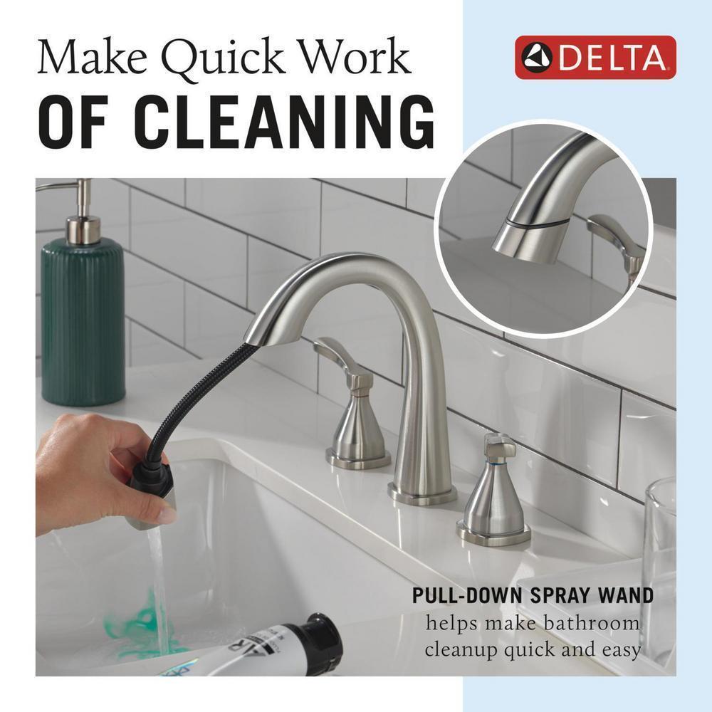 Stryke - Widespread Bathroom Faucet - 1.2 GPM At 60 PSI
