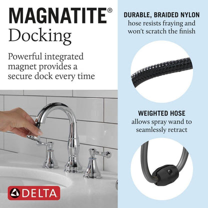 Cassidy - Widespread Bathroom Faucet - Chrome