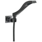 DELTA® 55051-BL Dryden™ Adjustable Hand Shower, 1-Function Shower Head, 1.75 gpm Flow Rate, 60 to 82 in L Hose, 1/2 in - 14 NPSM Connection, Matte Black, Import