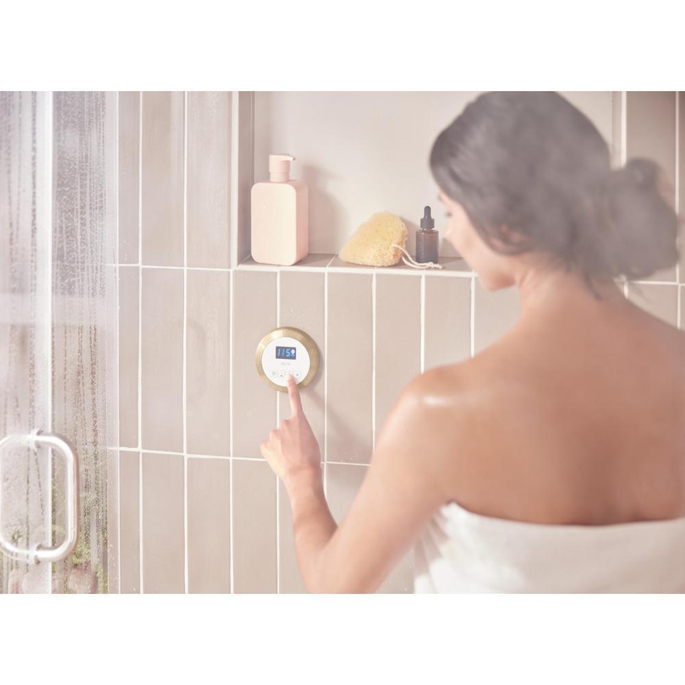 Round Steam Shower Control - Surface - Digital Display