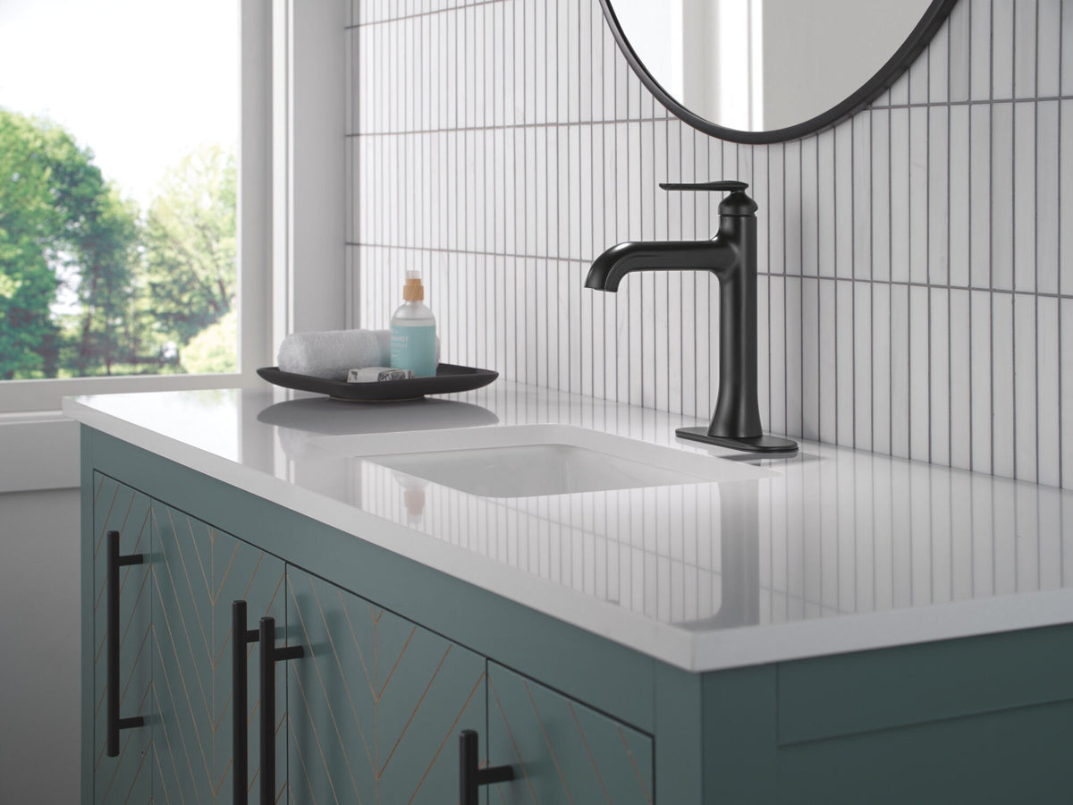 Bonacci - Mid-Height Bathroom Faucet - Matte Black