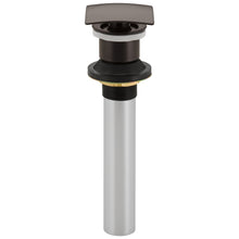 DELTA® Square Push Pop-Up Assembly, Metal, Import