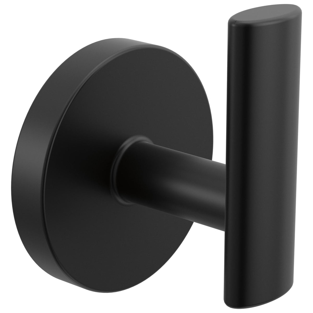 Altado Robe Hook, 2-1/2 in OAH, Matte Black
