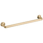 Lineax - 18" Hardware Towel Bar - Matte Black