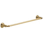 DELTA® 76424-CZ 76424 Ashlyn® Bath Hardware Towel Bar, 24 in L Bar, 2-3/16 in OAH 3-1/2 in OAD, Zinc, Import