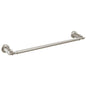 DELTA® 78418-SS Broderick® Traditional Towel Bar, 1-3/4 in Dia Ring, 18 in L Bar, 1.75 in OAH 3-11/16 in OAD, Zinc, Import