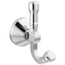 DELTA® 78435 Broderick® High Quality Robe Hook, (2) Hooks, 3.38 in OAH 1.81 in OAW 3-3/8 in OAD, Zinc, Import