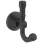 DELTA® 78435-BL Broderick® High Quality Robe Hook, (2) Hooks, 3.38 in OAH 1.81 in OAW 3-3/8 in OAD, Zinc, Import