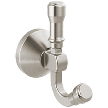 DELTA® 78435-SS Broderick® High Quality Robe Hook, (2) Hooks, 3.38 in OAH 1.81 in OAW 3-3/8 in OAD, Zinc, Import