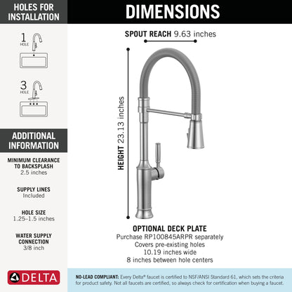Renaldi - Spring Faucet - Zinc