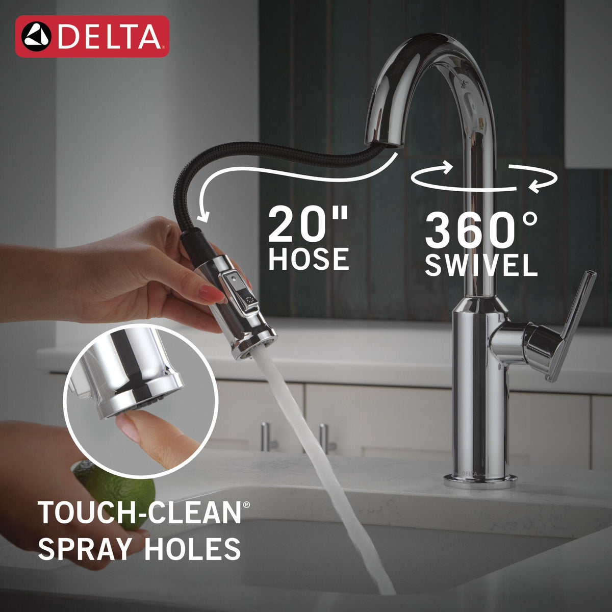 Cordova - Bar and Prep Faucet - 1.8 GPM - Deck Mount