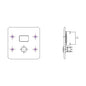 Teck - Trim Only - 1600T6104ATR