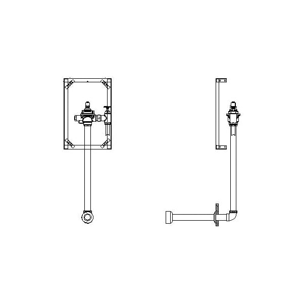 1600T - Concealed Electronic Flush Valve - 1600T6202ARI