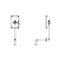 1600T - Concealed Electronic Flush Valve - 1600T6302ARI-48