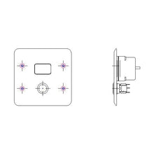 DELTA® Teck® 1600T6404ATR Concealed Trim Electronic Activated Flush Valve