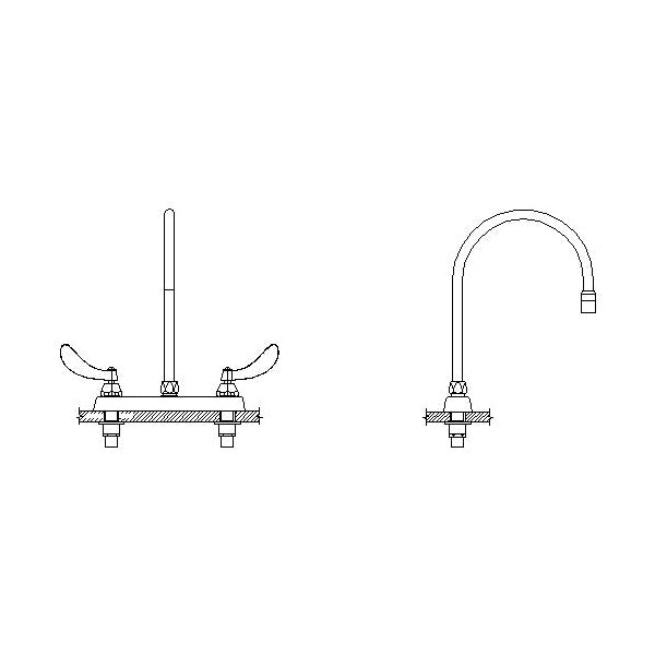 26C - Sink Faucet - 1.5 GPM - 12.7"