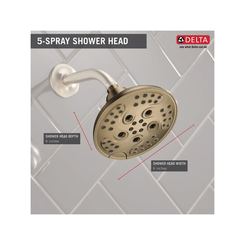 Universal Transitional Raincan Shower Head - ABS