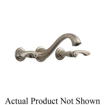 Brizo® Charlotte® Lavatory Faucet, Commercial, 1.2 gpm Flow Rate, 8 in Center, Grid Strainer Drain, Function: Traditional