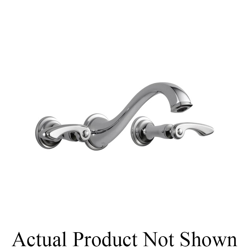 Brizo® Charlotte® Lavatory Faucet, Commercial, 1.2 gpm Flow Rate, 8 in Center, Grid Strainer Drain, Function: Traditional