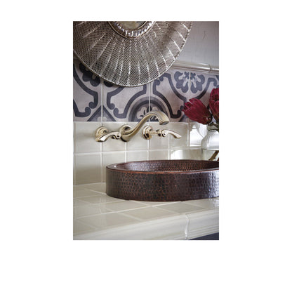 Brizo® Charlotte® Lavatory Faucet, Commercial, 1.2 gpm Flow Rate, 8 in Center, Grid Strainer Drain, Function: Traditional