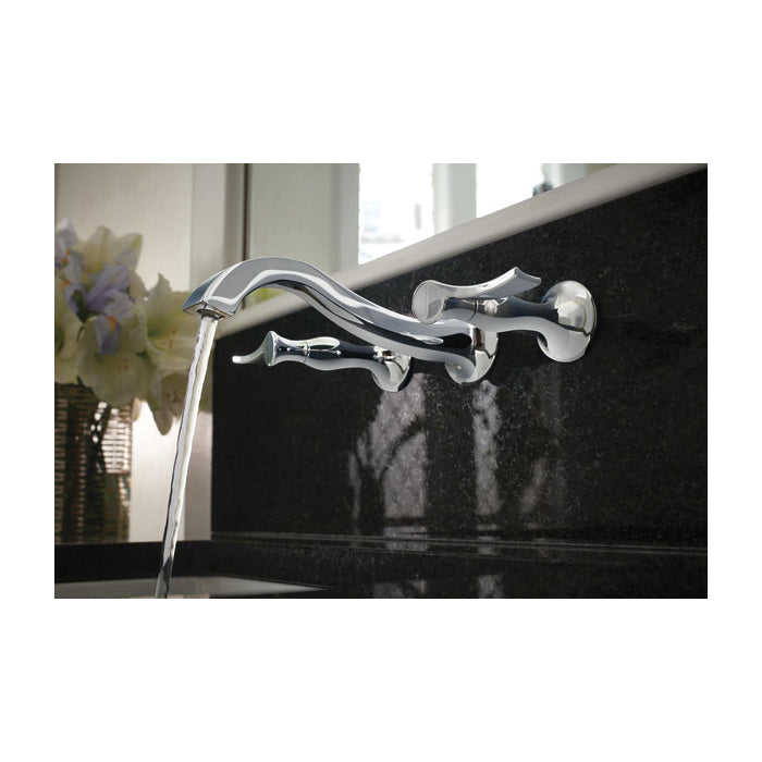 Rsvp - Vessel Bathroom Faucet - 8" Center - Wall Mount