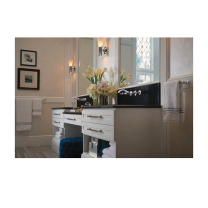 Rsvp - Vessel Bathroom Faucet - 8" Center - Wall Mount