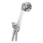 DELTA® 54471-20-BG Classic Shower Mount Hand Shower, 8 in Dia 3-Function Shower Head, 2 gpm Flow Rate, 60 in L Hose, 1/2 in Connection, Polished Chrome, Import