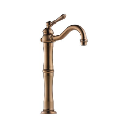 Brizo® Tresa® Vessel Lavatory Faucet, Commercial, 6-3/4 in Spout, 9-5/8 in H Spout, 1 Handle, Domestic
