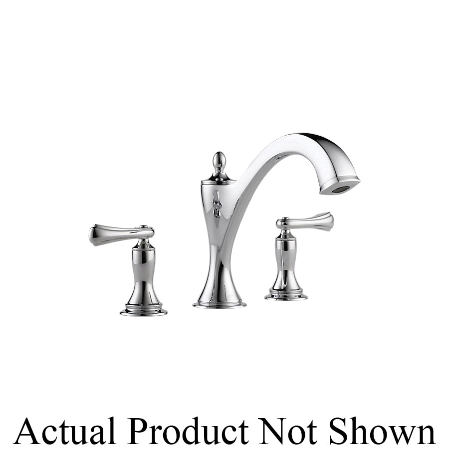 Brizo® T67385-P Roman Tub Trim, Brizo® Roman Tub Trim, Charlotte®, 10 to 16 in Center, 2 Handles, Function: Traditional, Import