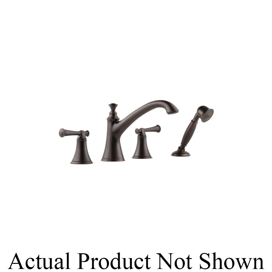 Brizo® T67405 Roman Tub Trim, Brizo® Roman Tub Trim, Baliza®, 18.5 gpm Flow Rate, 10 to 16 in Center, 2 Handles, Function: Traditional, Domestic