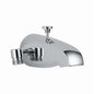 DELTA® RP3914 Pull-Up Diverter Tub Spout With Hand Shower Port, 5 in L, For Use With Tub or Hand Shower, Metal, Polished Chrome, Import