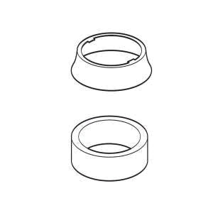 Pull-Out Kitchen Faucet Escutcheon - and Gasket