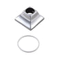 DELTA® RP53412SP Dryden™ Handle Base and Gasket, For Use With Dryden™ T4751 Roman Tub Trim, SpotShield® Stainless Steel, Import