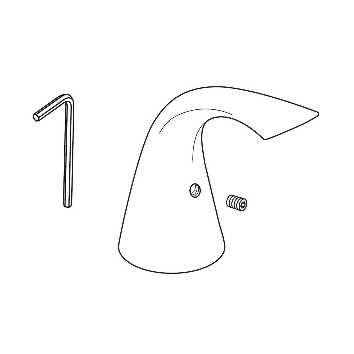 DELTA® RP63973 Two Lever Handle