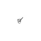 DELTA® RP70713BL Deluca™ Button, For Use With Deluca™ Pull Down Kitchen Faucet, Matte Black, Import