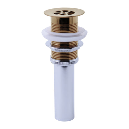 2-3/8" Grid Strainer without Overflow - Brass