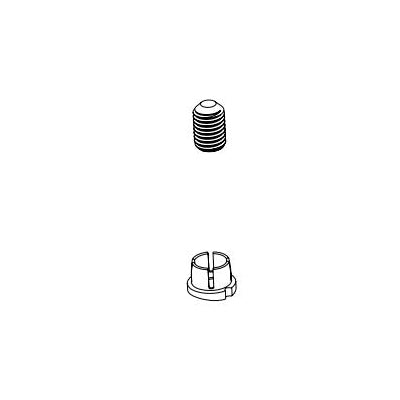 Brizo® Litze™ Button and Set Screw, For Use With Litze™ 61043LF, 61044LF, 61053LF and 61054LF Bar Faucet with Arc Spout and Knurled Handle, Import