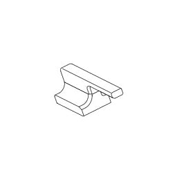 DELTA® Pivotal™ Right Lever Handle Kit, For Use With Pivotal™ T2799 and T4799 2-Handle Roman Tub Trim, Metal, Import