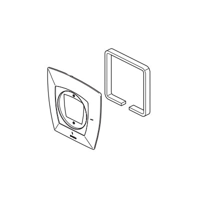 Brizo® Vettis™ Escutcheon and Gasket, For Use With Vettis™ T60P088 Pressure Balance Valve Only Trim, Import