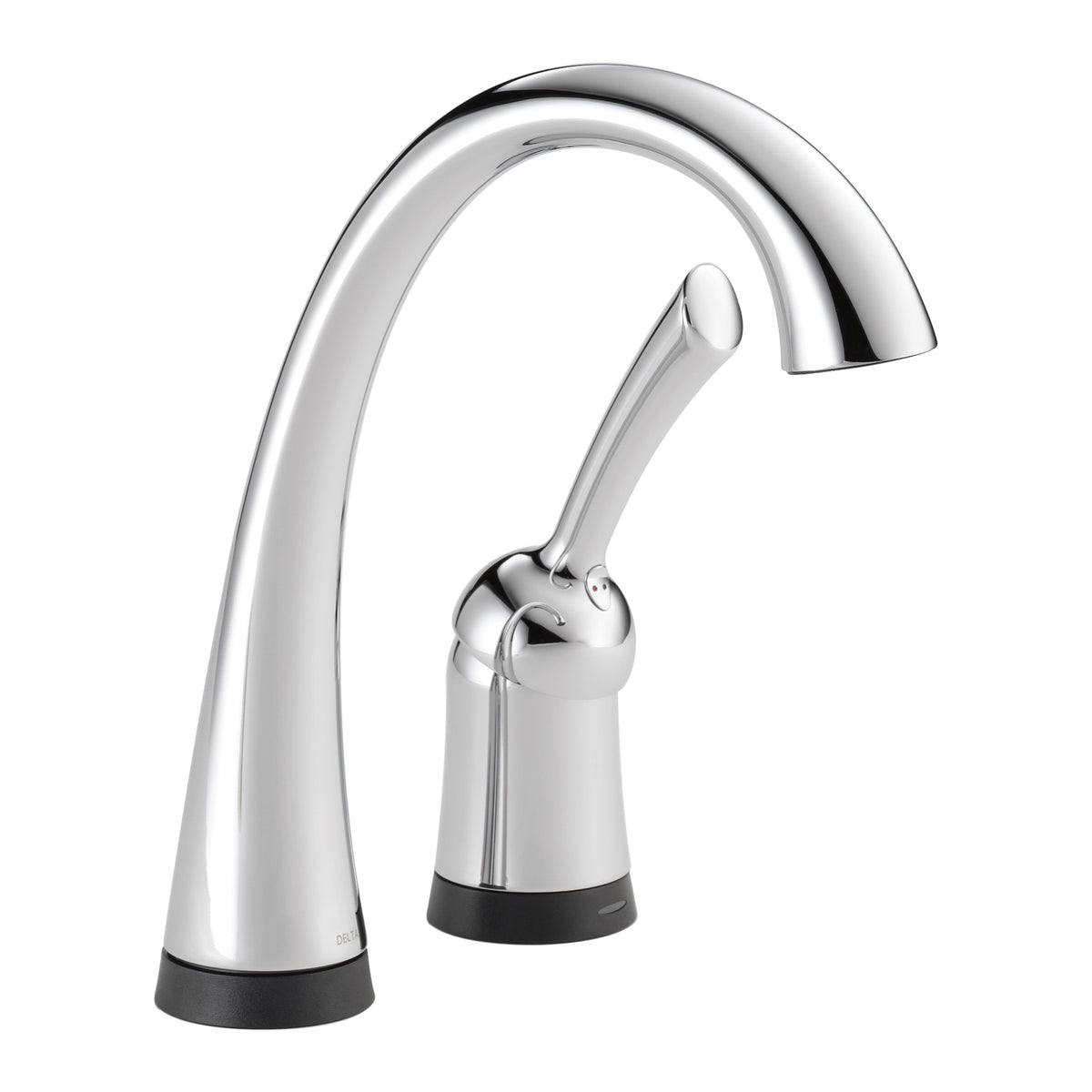 DELTA® 1980T-DST Touch2O® Bar/Prep Faucet, Pilar®, Polished Chrome, 1 Handle, 1.5 gpm