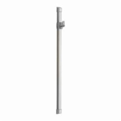 Adjustable Glide Rail Wall Bar - 24" OAL - Stainless Steel