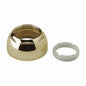 Cap Assembly with Adjusting Ring - Polished Brass