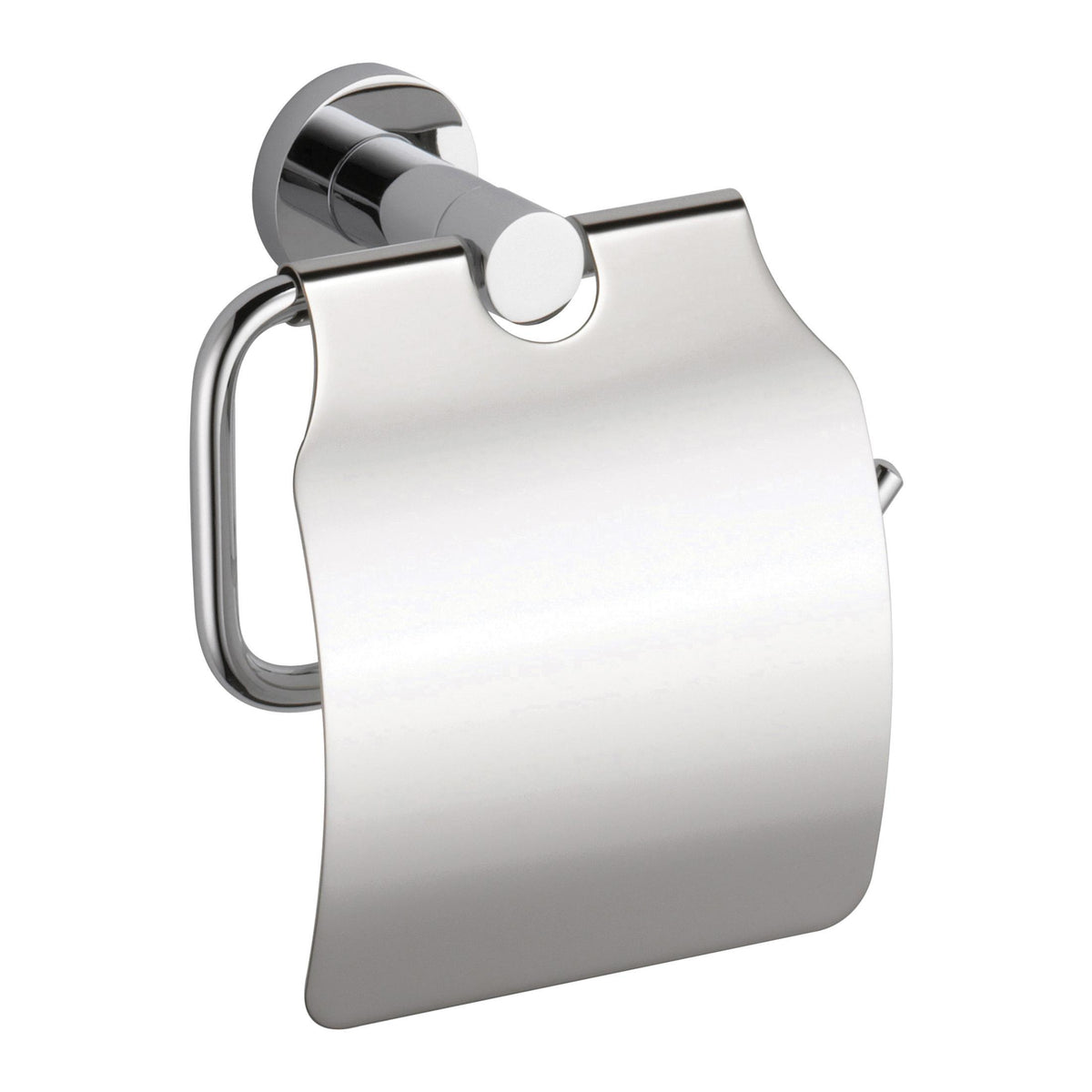 DELTA® IAO20150 Lilah™ Tissue Holder With Cover, 5.06 in H, Polished Chrome, Import