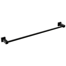 Velum - 24" Transitional Towel Bar - Matte Black - Brass