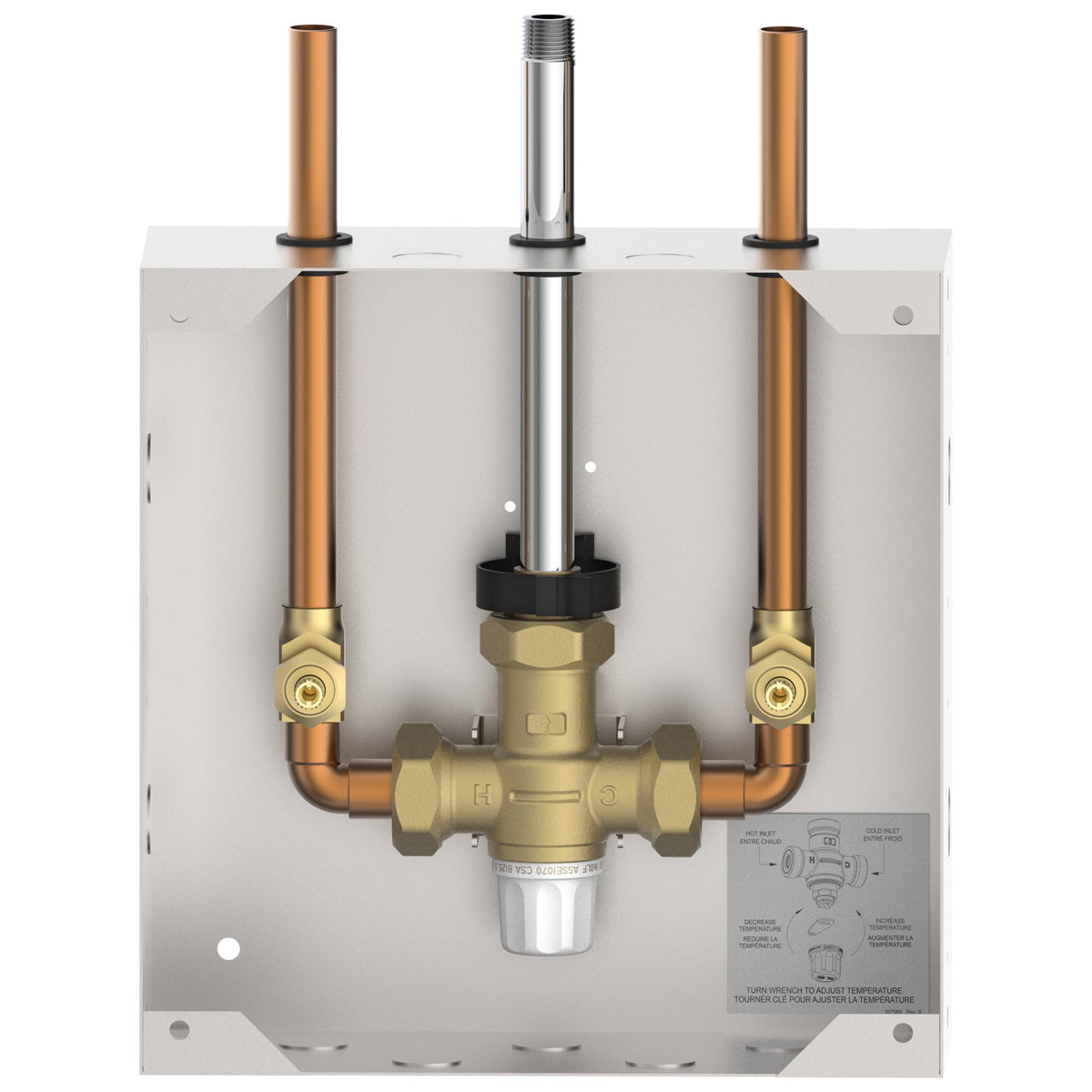 Commercial R2570-MIXLFBOXRI Concealed Box, Import, Commercial