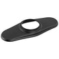 DELTA® RP102236BL Cassidy® Escutcheon and Gasket, 2.38 in L 5.75 in W 2.88 in H, Matte Black, Import