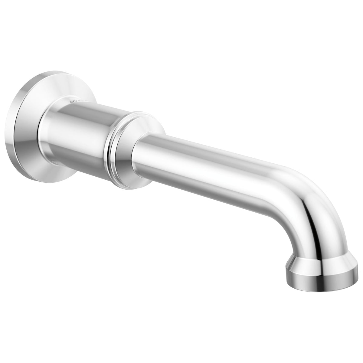 Broderick - Non-Diverter Tub Spout - Chrome - ABS/Plastic