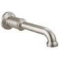 Broderick - Non-Diverter Tub Spout - Stainless - ABS/Plastic
