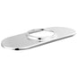 DELTA® RP103661 1-Hole Faucet Escutcheon, 2.5 in L 6.38 in W 0.5 in H, Zinc, Chrome, Import
